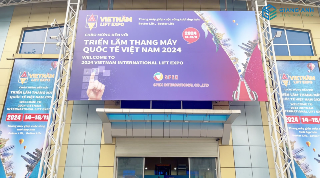 Triển lãm thang máy Giang Anh
